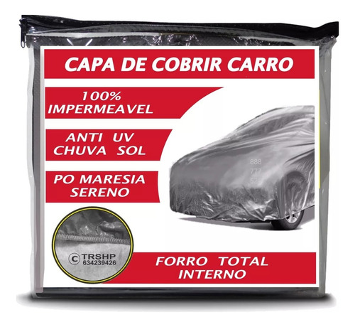 Capa Cobrir Carro Toyota Corolla 2015  Forradas Impermeavel