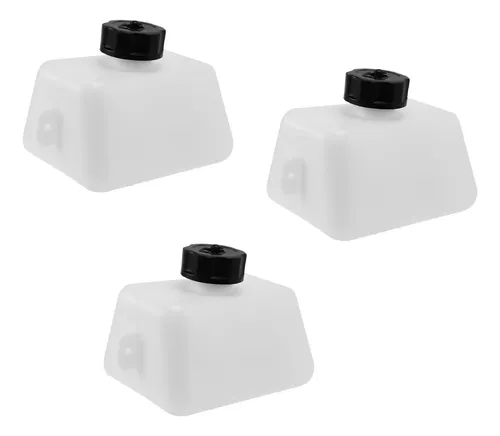 Mini Depósito De Gasolina De Plástico 1 Litro Para Motos De Cross Pequeñas - Con Tapa, Salida De 9 Mm, Dimensiones 147x110 Mm