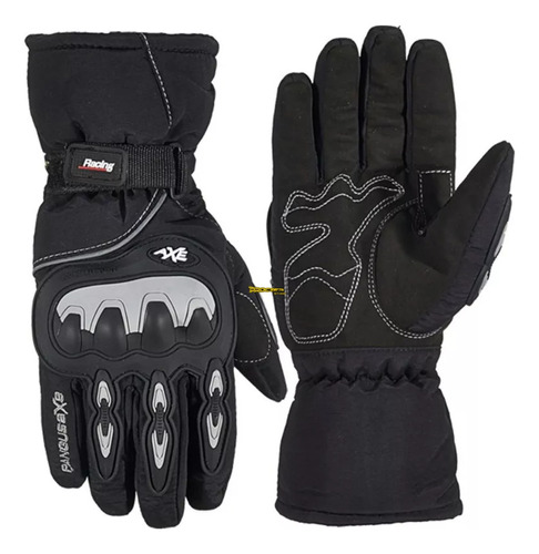 Guantes Moto Caña Larga Protección Impermeables Térmicos