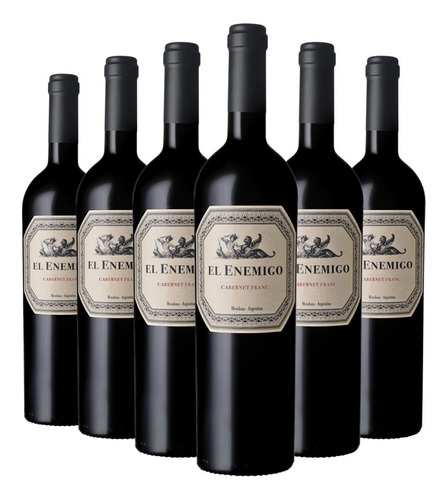 Vino Enemigo Cabernet Franc Caja X 6 X 750ml.