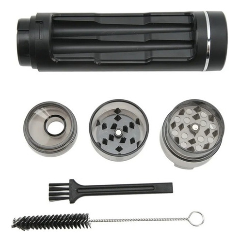 Picador Grinder Molinillo Tabaco Dorado Lisa