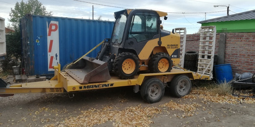 Minicargadora Volvo Mc110c (no Bobcat) + Trailer + Hoyadora