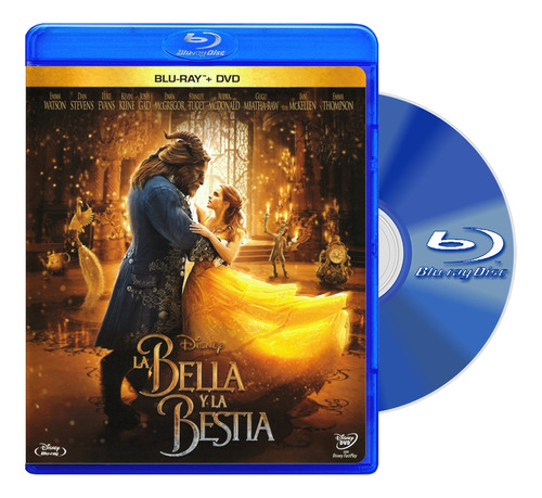 Blu Ray+dvd La Bella Y La Bestia