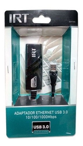 Adaptador Ethernet Usb 3.0 Usb A Red Irt