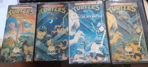 Vhs Desenho Infantil Tartarugas Ninjas Coleção Estadão