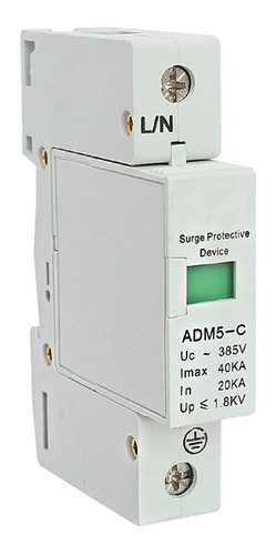 Protector Descargas Atmosf 385vca 1p 40ka Pararrayos Enertik