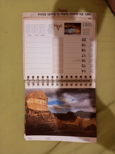Calendario 1981 Sudáfrica (Usado)