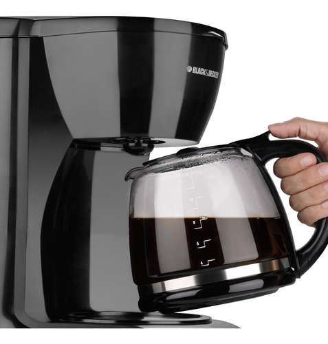 Imagen 2 de 10 de Cafetera Electrica Black Decker 12 Tazas Cm0941b-ar