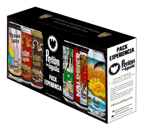 Peñón Del Aguila Pack Experiencia - 6 Latas Surtidas