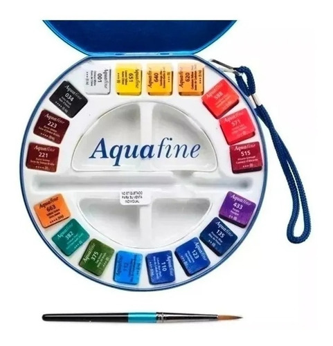 Acuarela Aquafine Lata X18 Pastillas Dalerrowney Microcentro