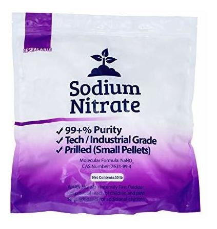 Fertilizante De Jardín - 50 Lb Sodium Nitrate Fertilizer 99+