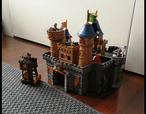 Castillo Medieval Con Accesorios 