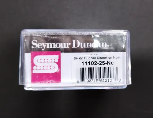 ギター Seymour Duncan SH-6n Duncan Distortion Seymour Duncan Sh-6n Distortion Neck Nickel Std Spaced - Usa