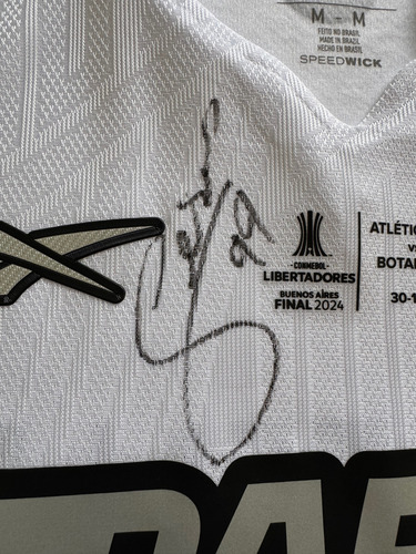 Camisa Botafogo Libertadores Autografada Pelo Alex Telles (Usado)