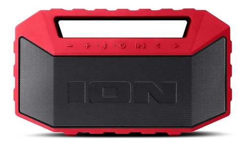 Imagem 1 de 5 de Boombox Bluetooth Flutuante Vermelho Ion Plungeredxus