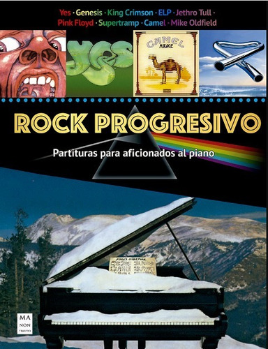 Imagen 1 de 3 de Rock Progresivo. Partituras Para Piano - Aavv