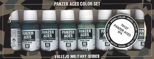 Juego De Pintura Vallejo Panzer Aces No 4 17ml