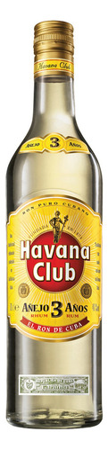 Pack De 6 Ron Havana Club Añejo 3 Años 700 Ml