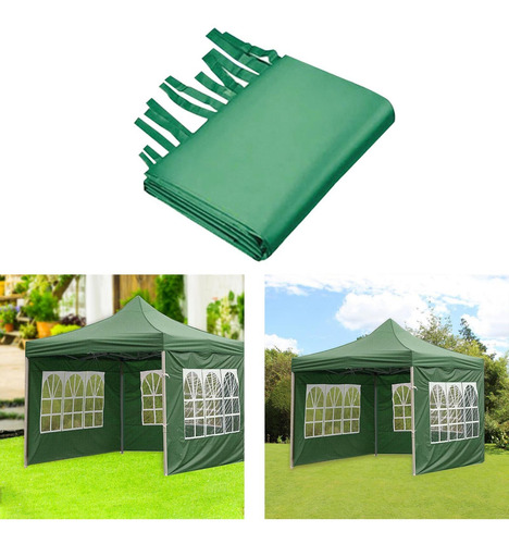Pared Lateral Impermeable De 2x3 M Para Toldo De Tienda De