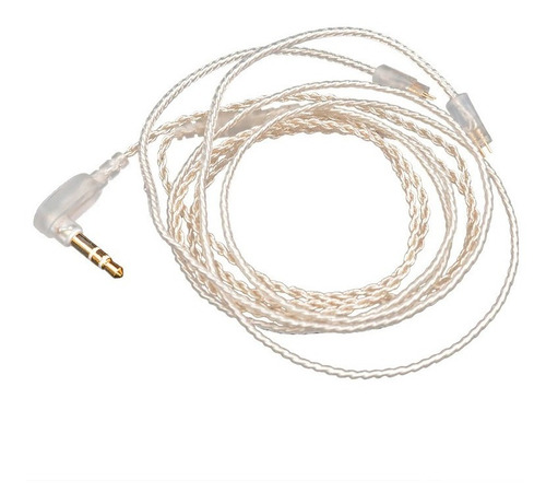 Cable Plata Para Audífonos Kz Zs3 Zs5 Zs6 Zst Ed12 Zs10 Zst