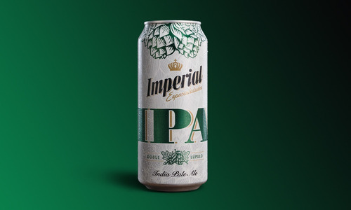Cerveza Imperial Ipa India Pale Ale Lata 473ml X6. Unidades