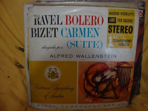 Vinilo Virtuoso Symphony Of London Ravel Bizet Cl2