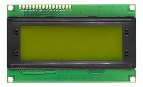 3pz Display Lcd 20×4 Fondo Amarillo