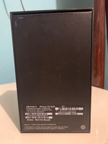 Iphone 3g 16gb En Muy Buen Estado Físico Equipo Demo Negro (Usado)