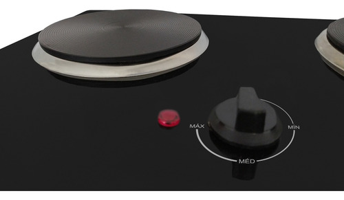 Imagem 9 de 10 de Fogão Cooktop Elétrico Gourmet 2 Bocas Safanelli