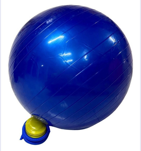 Pelota Yoga Pilates Fitness 65cm 5 Colores + Bomba Inflador 