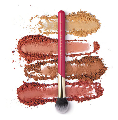 Eudora Niina Secrets Pincel Multifuncional Vermelho Cor