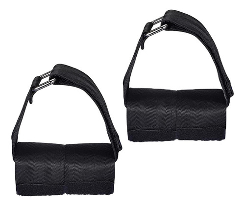 Extensiones De Pierna Con Correas De Tobillo Y Mancuernas,