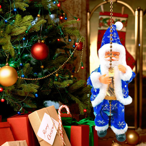 ( Papá Noel Escalador, Juguete Eléctrico De Papá Noel,