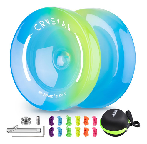 Yoyo K2 Crystal - Yoyo Profesional Sensible Para Ninos Princ