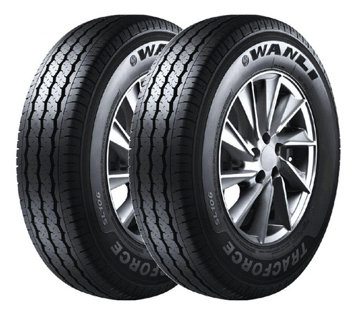 Kit 2 Pneus Wanli Aro 12c 155r12c Sl-106 88/86n