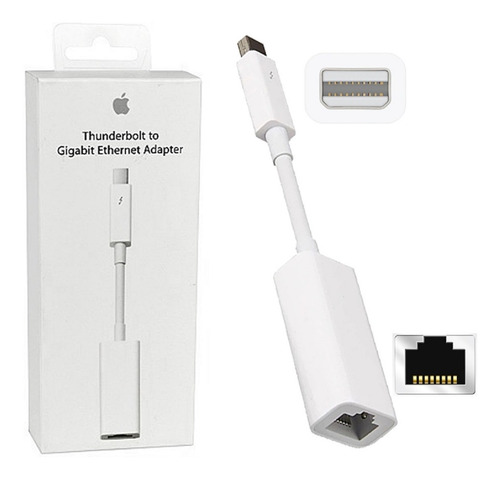 Adaptador Apple Thunderbolt A Gigabit Ethernet Md463be/a