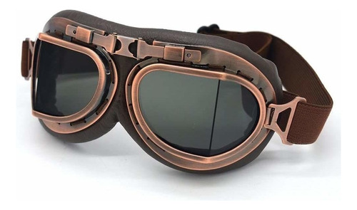 Aviator Gafas Biker Retro Vintage Casco Hd