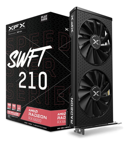 Tarjeta Gráfica Xfx Speedster Swft 210 Radeon Rx 6600 Core 8