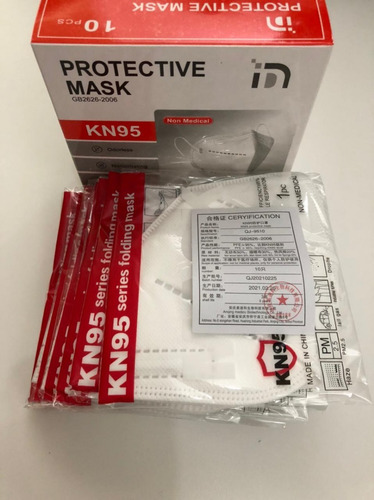 Imagen 2 de 6 de Mascarilla K N95 500 Unidades (medio Embalaje)
