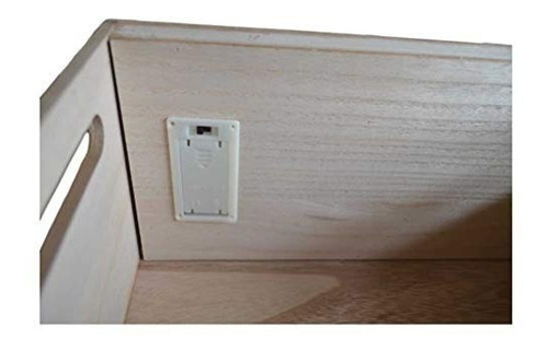 Imagen 5 de 6 de Cajas De Madera Con Luz Led, Cajas Organizadoras, Set De 2