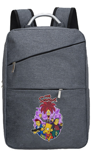 Mochila Backpack Og92  Los Simpson Bob Patiño 094