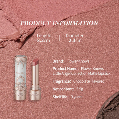 Batom Flower Knows Little Angel Lip Mud Matte 3,5 Ml C06