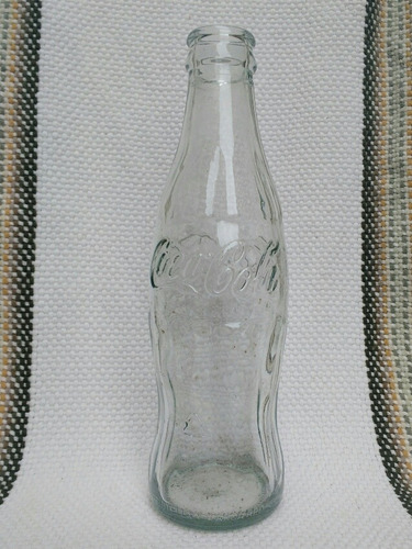 Botella Coca Cola Vacía Letras En Relieve Colección 237ml.