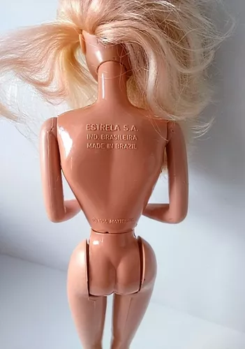 Barbie Face Da Estrela Boneca Antiga P/ Maquiar. Original - R$ 350,00