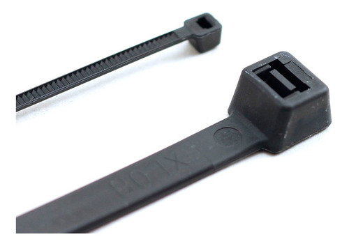 Abrazaderas Plásticas Multiuso De 200mm Pack 100 Unidades