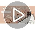 Espejo De Maquillaje Compacto Para Regalar A Niñas