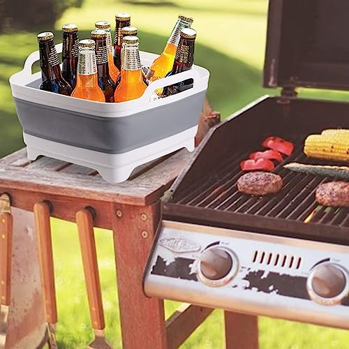 Lavabo Plegable Para Secar Platos Y Fregadero Portátil.