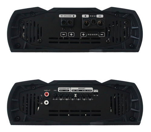 Imagem 4 de 4 de Amplificador Ex3000 Black + 2 Subwoofer Tornado 15swt2200