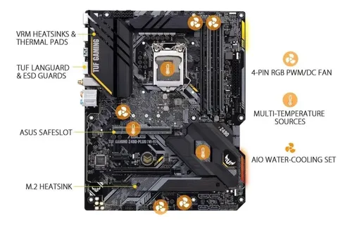 Asus Tuf Gaming Z490-plus (wi-fi) Motherboard Socket Lga1200