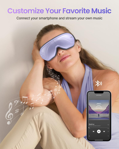 Masajeador De Ojos Renpho Eyeris 2 Con Calor, Música Bluetoo